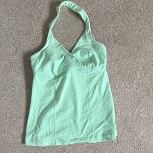 Lululemon Athletica Light Green Halter Top